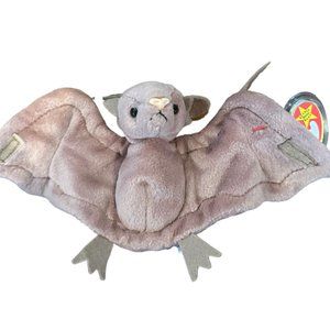 Rare Beanie Babies Brown "Batty" Mint with Mint tags #4035